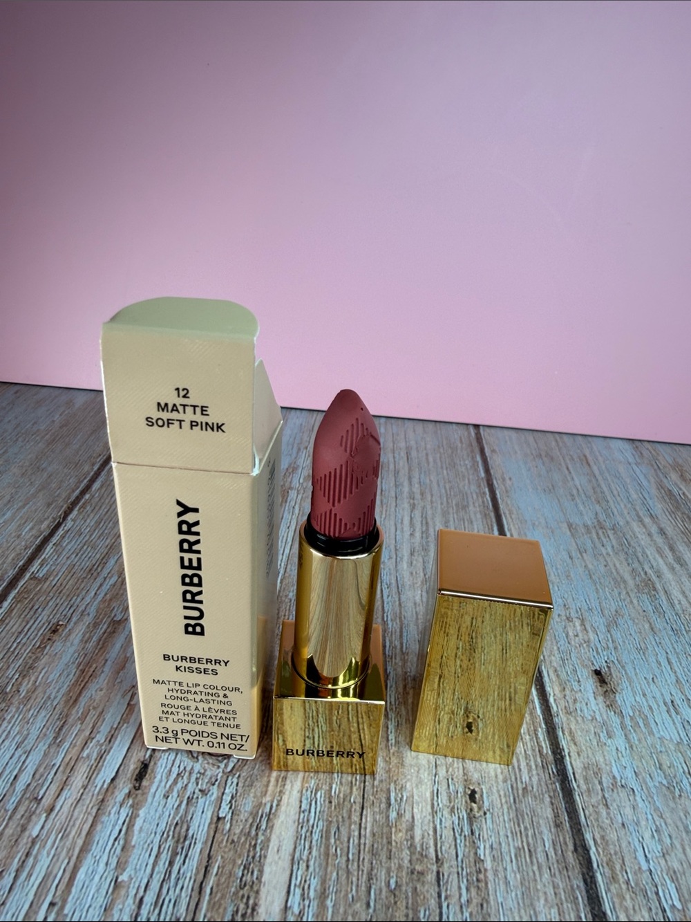 Burberry Matte Lipstick — Soft Pink